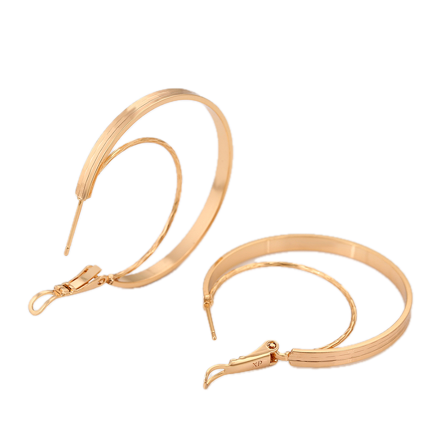 Aurata – 18K Gold Slim Bar Drop Earrings | Minimalist Luxury Earrings for Women