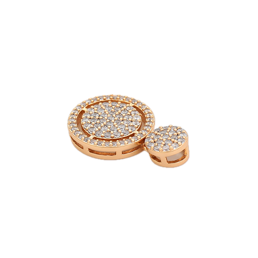 Clarone – 18K Gold Plated Pendant with White Cubic Zirconia | Classic Everyday Necklace for Women
