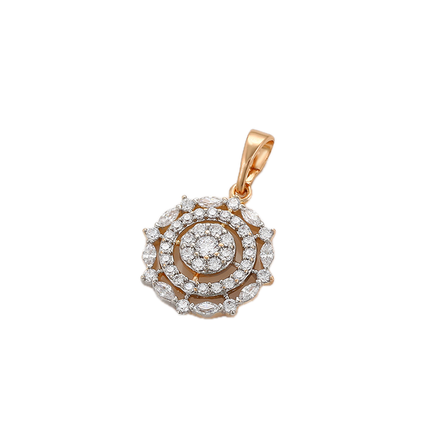 Kalora – Multicolour Pendant with White Cubic Zirconia | Joyful Everyday Necklace for Women