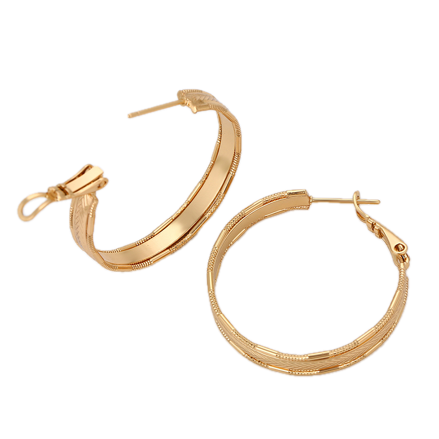 Lineara – 18K Gold Luxury Bar Drop Earrings | Architectural Statement Earrings for Women