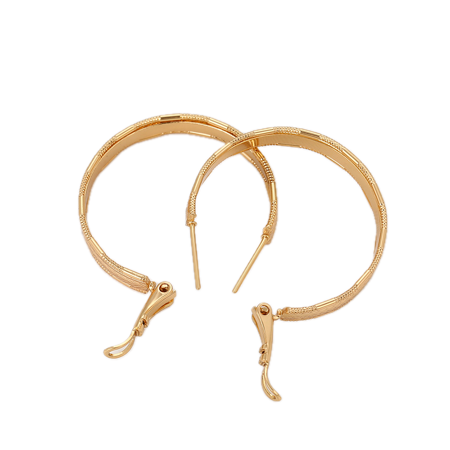 Lineara – 18K Gold Luxury Bar Drop Earrings | Architectural Statement Earrings for Women