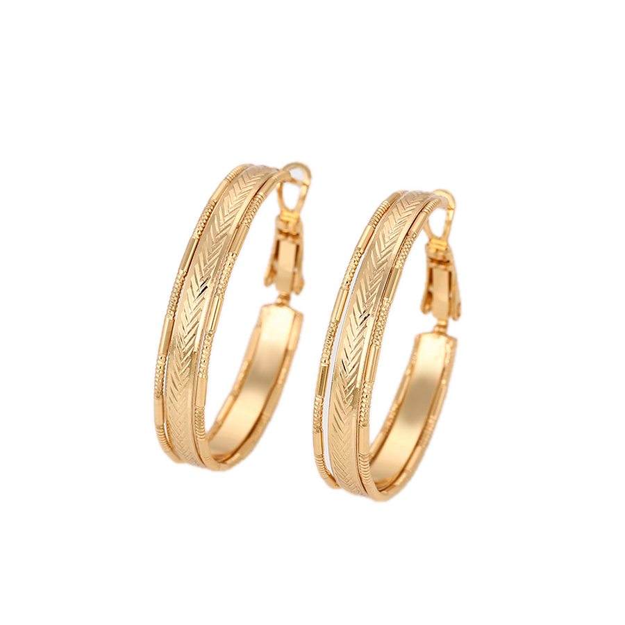 Lineara – 18K Gold Luxury Bar Drop Earrings | Architectural Statement Earrings for Women