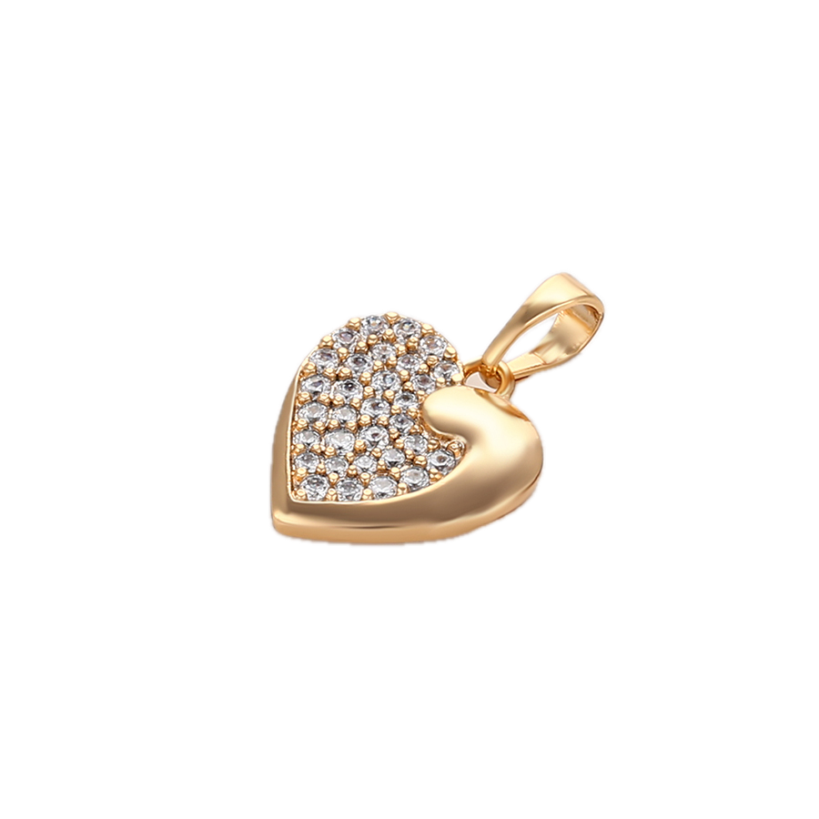 Velune – 18K Gold Plated Pendant with White Cubic Zirconia | Elegant Everyday Necklace for Women