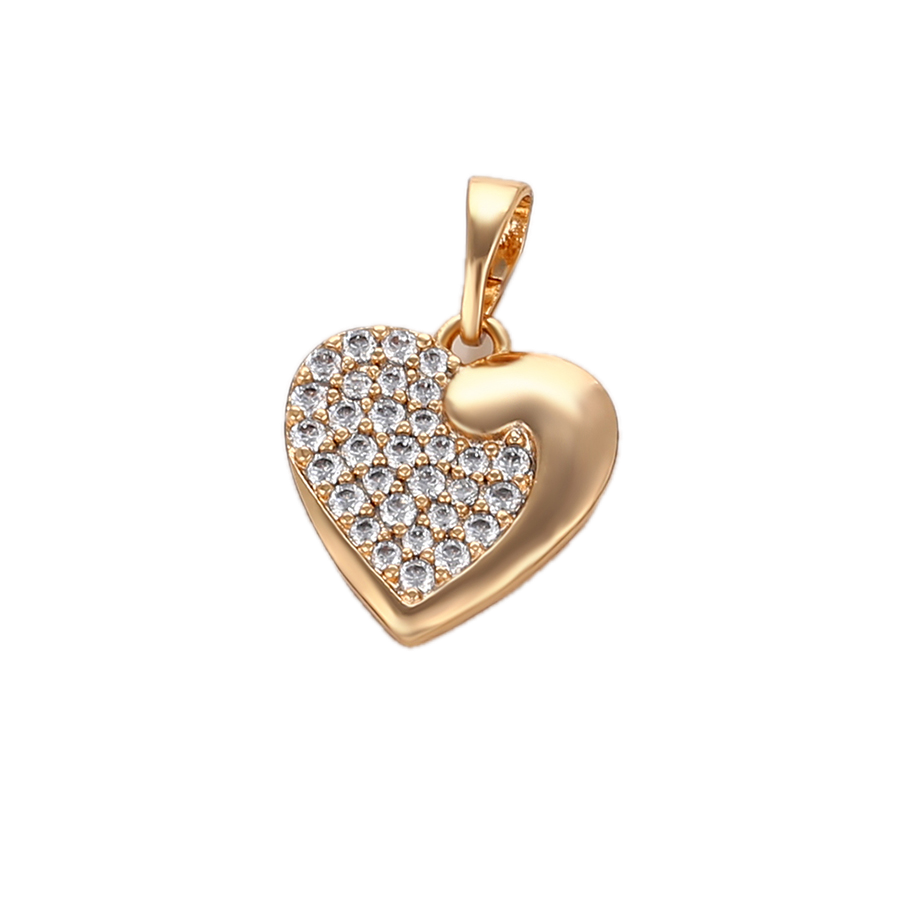 Velune – 18K Gold Plated Pendant with White Cubic Zirconia | Elegant Everyday Necklace for Women