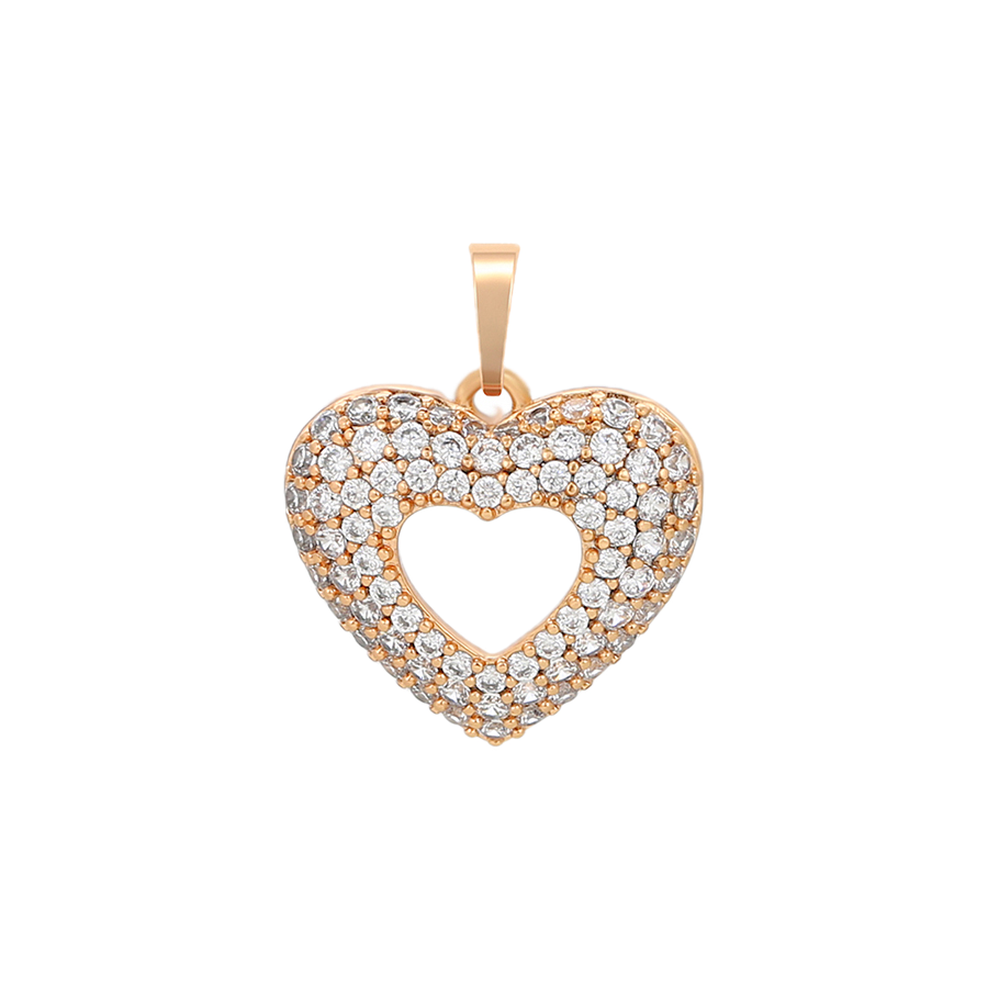 Éclara – 18K Gold Plated Pendant with White Cubic Zirconia | Luminous Statement Necklace for Women