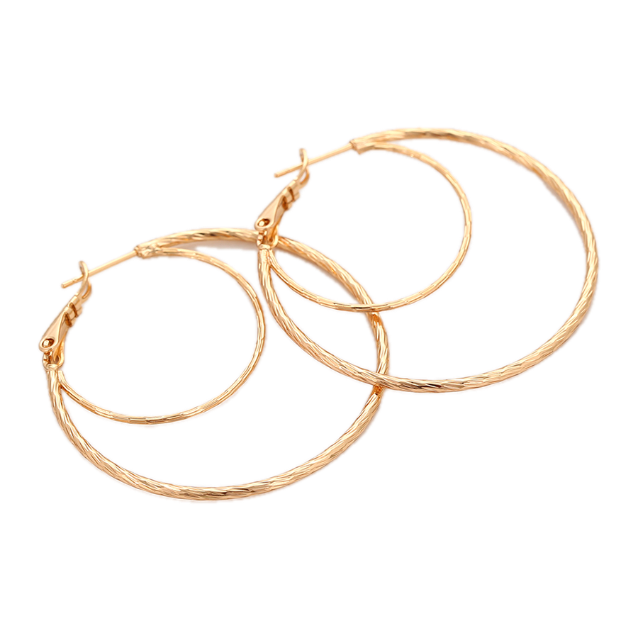 Filara – 18K Gold Thread Earrings | Sleek Daily Wear Drop Earrings for Women