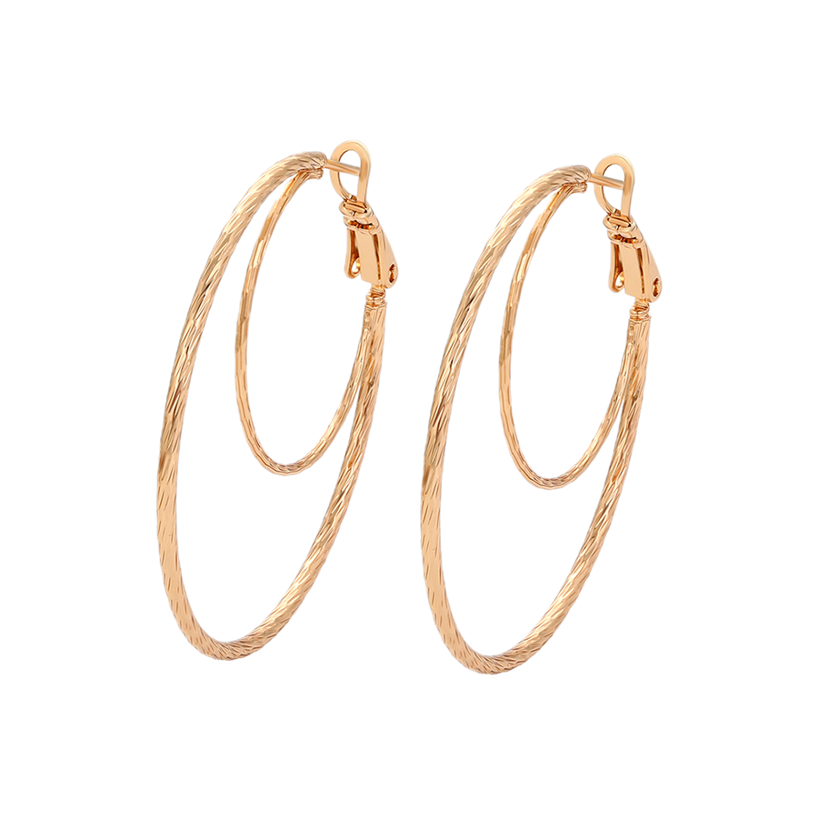 Filara – 18K Gold Thread Earrings | Sleek Daily Wear Drop Earrings for Women