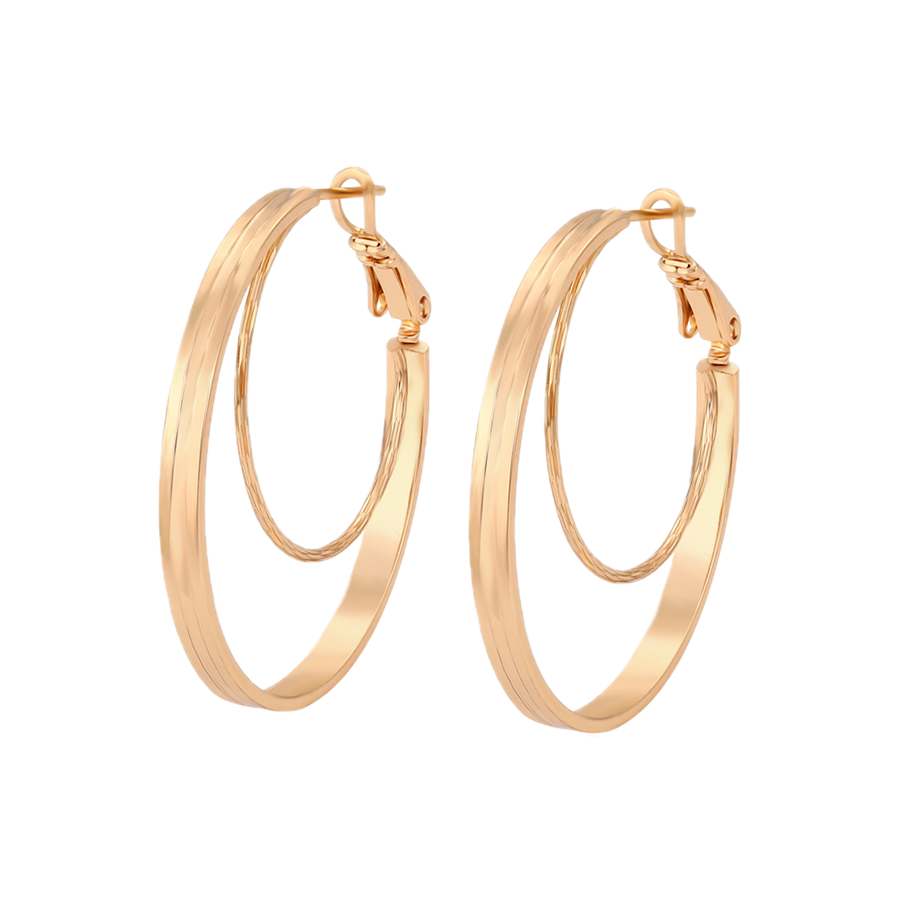 Aurata – 18K Gold Slim Bar Drop Earrings | Minimalist Luxury Earrings for Women