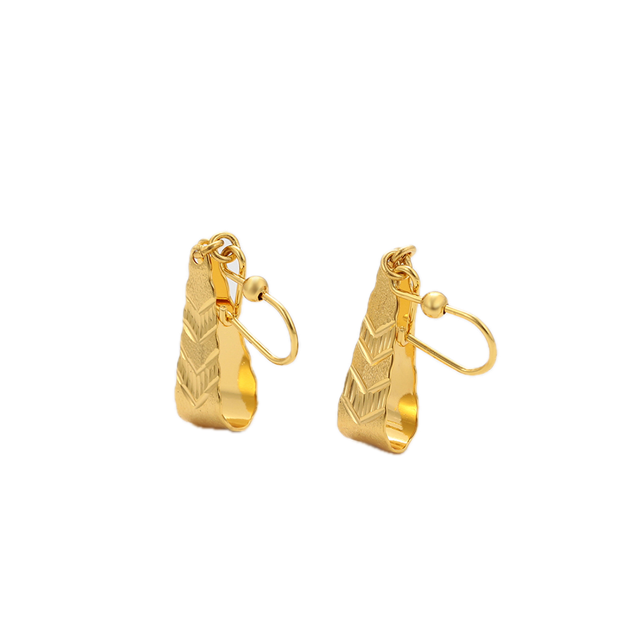 Solume – 24K Gold Slim Drop Earrings | Opulent Minimalist Earrings for Women