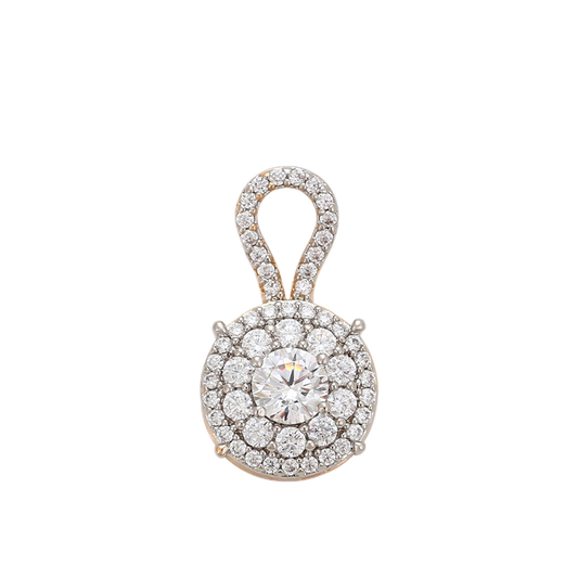 Prismé – Multicolour Pendant with White Cubic Zirconia | Vibrant Everyday Necklace for Women