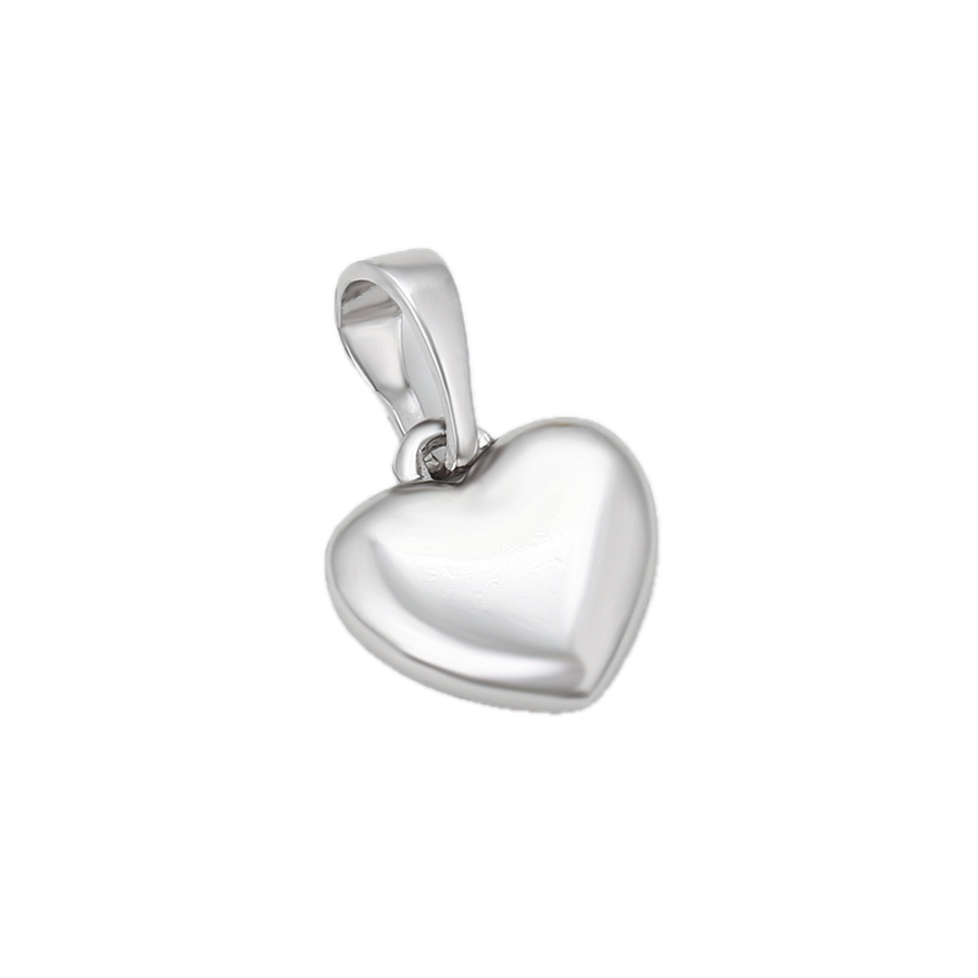 Platine – Platinum Plated Plain Pendant | Pure Minimalist Necklace for Women