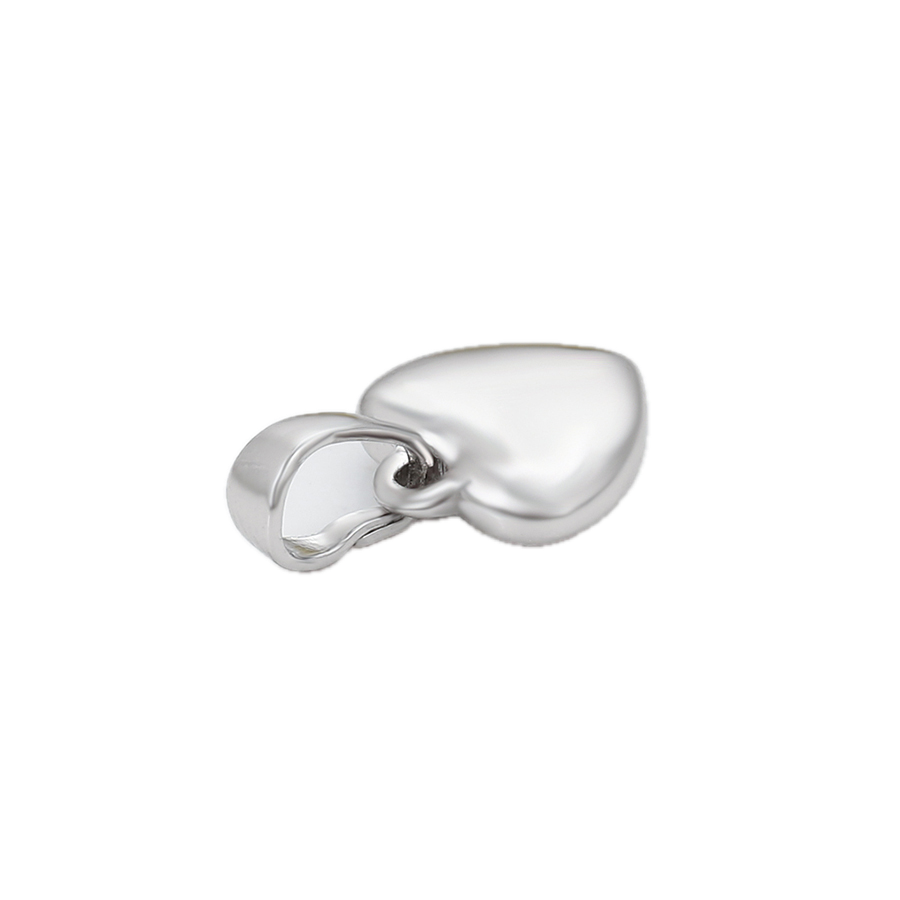 Platine – Platinum Plated Plain Pendant | Pure Minimalist Necklace for Women
