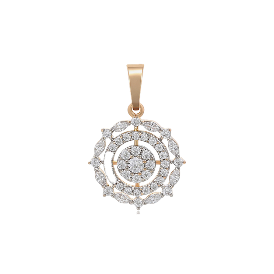 Kalora – Multicolour Pendant with White Cubic Zirconia | Joyful Everyday Necklace for Women