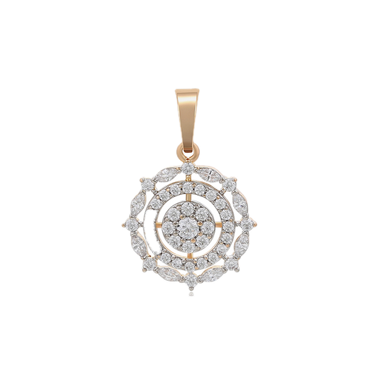 Kalora – Multicolour Pendant with White Cubic Zirconia | Joyful Everyday Necklace for Women