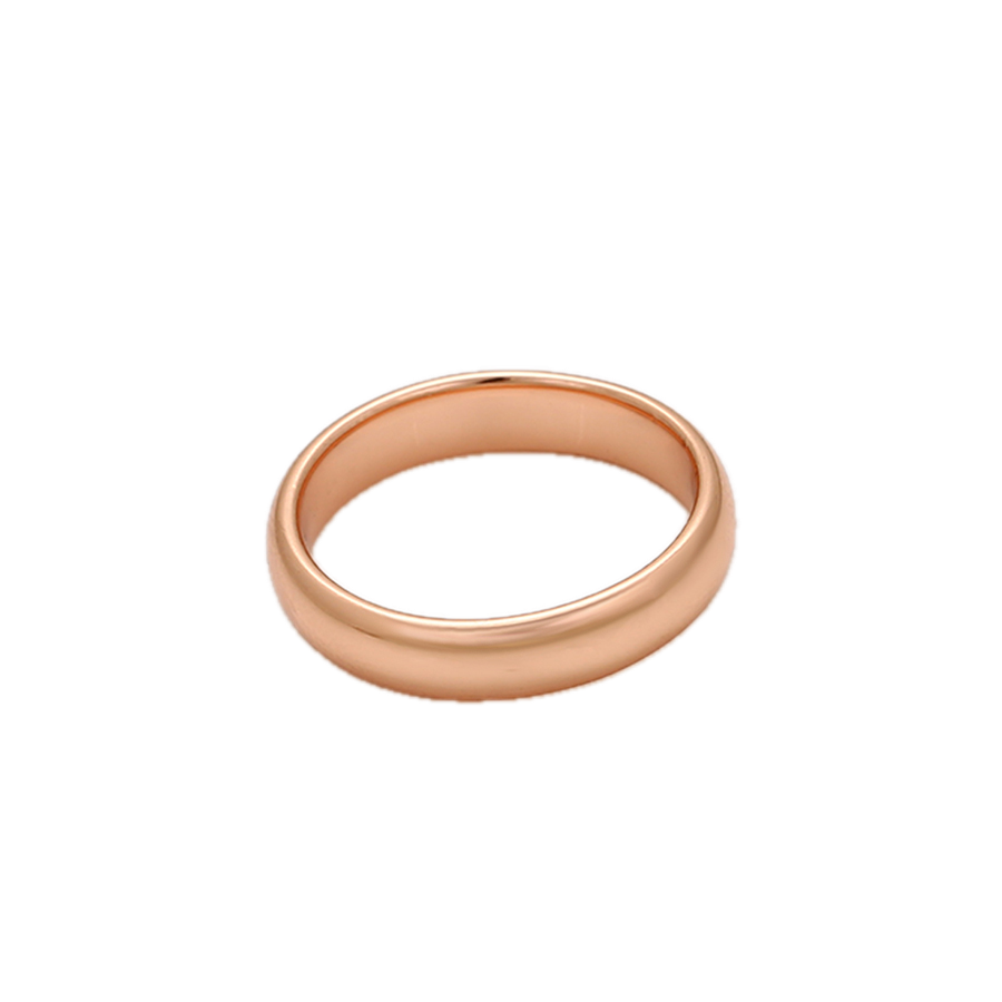 Velara – Rose Gold Plain Band Ring | Timeless Minimalist Ring for Women